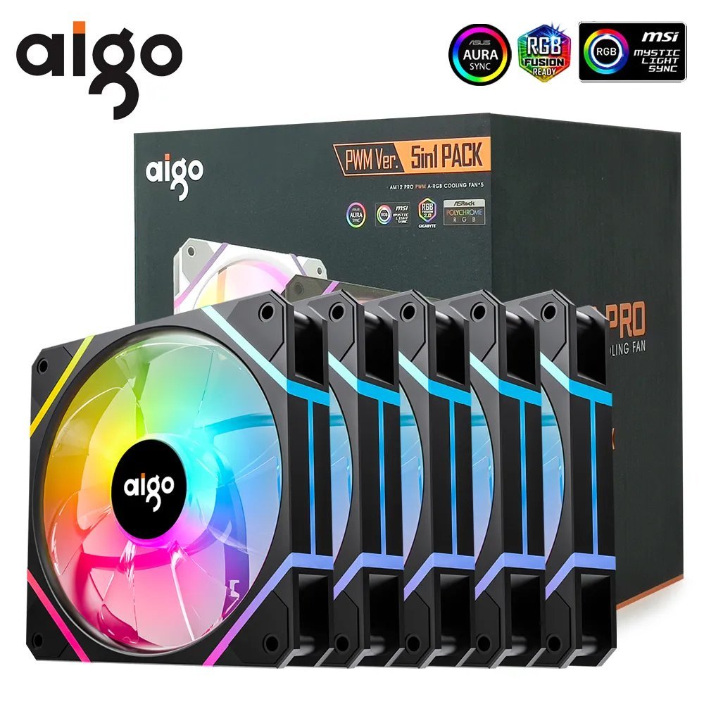 Aigo AM12PRO Rgb Ventoinha PC Fan