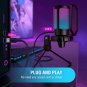 FIFINE USB Condenser Microphone for PC Gaming