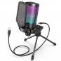 FIFINE USB Condenser Microphone for PC Gaming