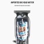 Transparent Professional T9 Rechargeable Hair Clipper