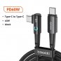 Toocki 100W 90 Degree USB C to USB C Cable for Various Devices