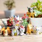 9 unids/set Digimon Adventure Tailmon Gomamon Patamon Gabumon Tentomon Palmon Piyomon Agumon Anime
