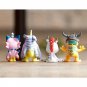 9 unids/set Digimon Adventure Tailmon Gomamon Patamon Gabumon Tentomon Palmon Piyomon Agumon Anime