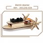 Handmade lunar exploration car for children