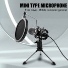 3.5mm Wired Stereo Desktop Microphone