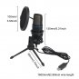 USB RGB Wired Condenser Gaming Microphone