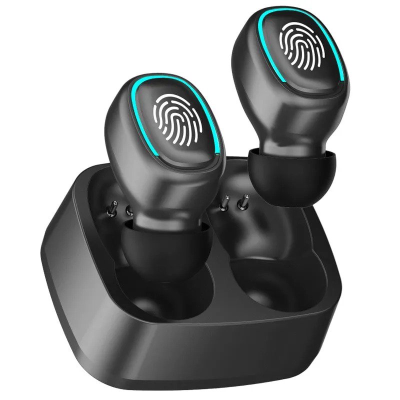 Wireless Bluetooth Headphones with Touch Light