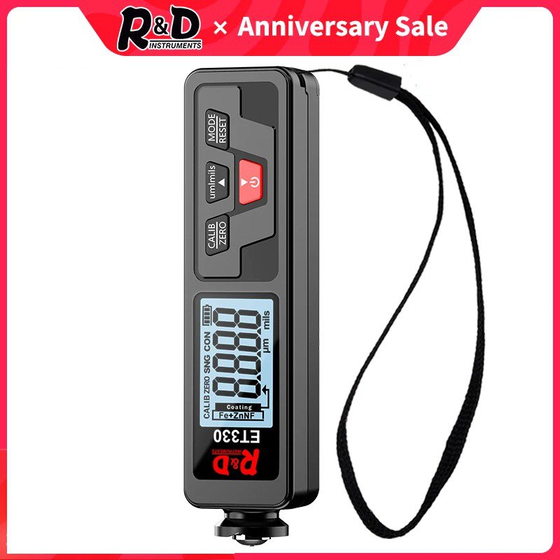 R&D ET330+Zn Car Paint Thickness Gauge