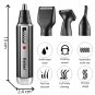 4 in 1 Rechargeable Nose Trimmer