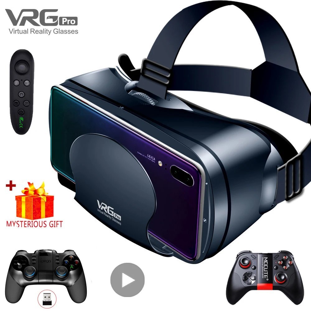 Virtual Reality 3D VR Headset Smart Glasses