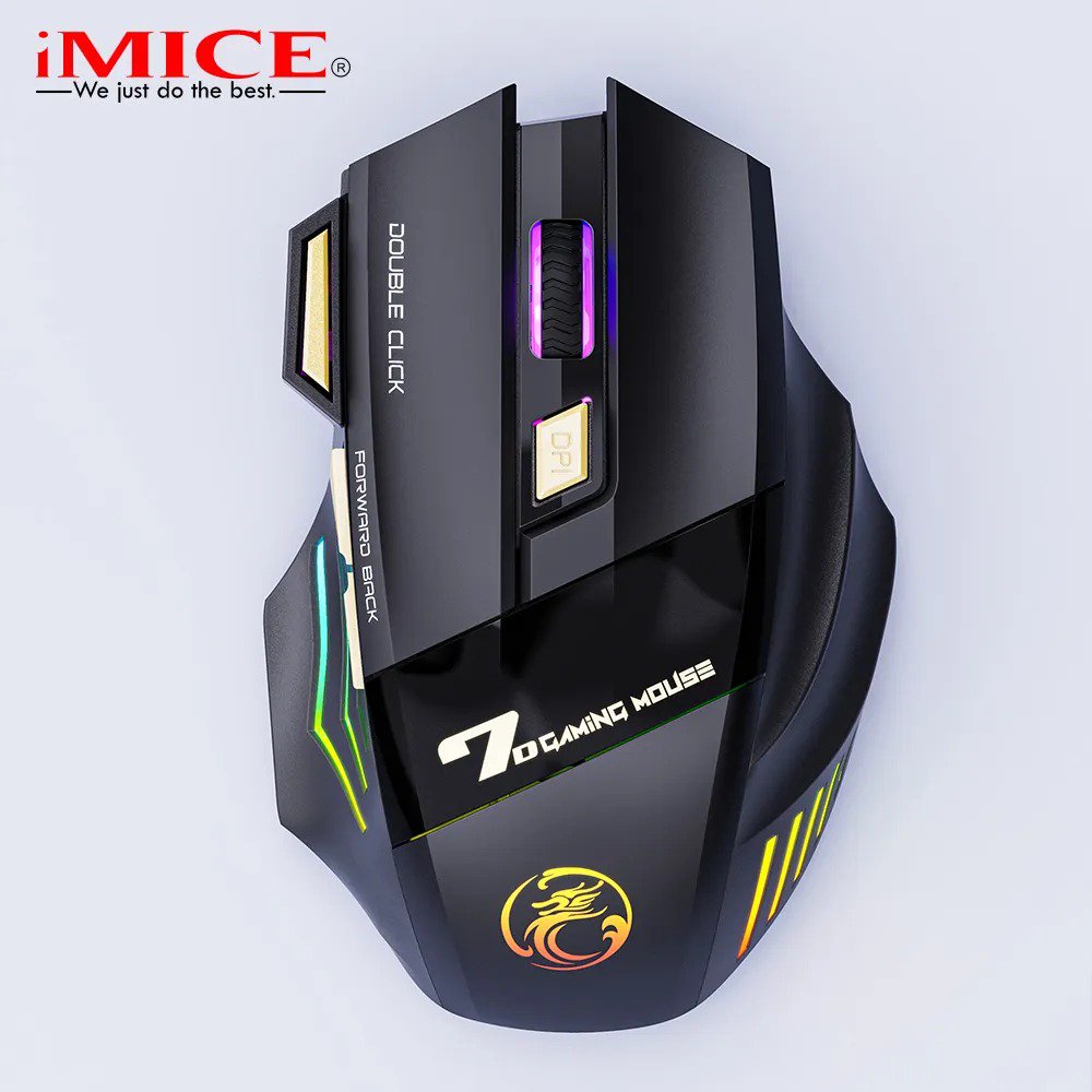 Rechargeable Wireless Mouse for Computer