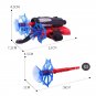 Bullet gun in the form of spiderman doll launcher