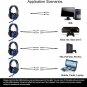 Wired Gaming Headphones with Professional Led Light