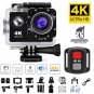 4K 1080P/30FPS WiFi 2.0" 170D Action Camera