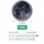 IRALAN Moon Light Wall Mural 3D
