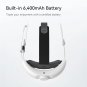 KIWI design Head Strap with 6400 mAh Battery Compatible with Meta Quest 3