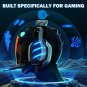 LED Wired Gaming Headset for PS4, PS5, Switch, Xbox One