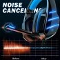 LED Wired Gaming Headset for PS4, PS5, Switch, Xbox One