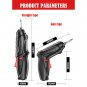 Household Electric Screwdriver and Rechargeable Mini Cordless Impact Drill