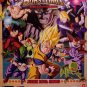 Dragon Ball Z BURST LIMIT Original Game Poster SET 3' x 4' Rare 2008 MINT
