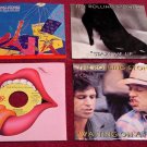 ROLLING STONES Original 45rpm Collection ( 4 ) with Rare Picture Sleeves TATTOO YOU 1981 Mint