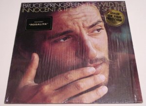 Bruce Springsteen E STREET SHUFFLE Original LP 1973 with Shrinkwrap Mint