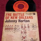 Johnny Horton * BATTLE of NEW ORLEANS * Original 45rpm with Picture Sleeve 1957 Ex+