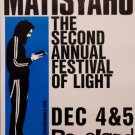 Matisyah FESTIVAL OF LIGHT Original Concert Poster 2' x 3' RoseLand NYC 2007 Rare