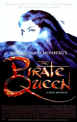 THE PIRATE QUEEN Original Broadway Poster NYC 14 "x 22" MINT