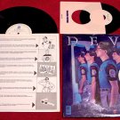DEVO * New Traditionalists * Original LP with Poster & 45rpm & Sticker 1981 MINT