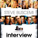 Buscemi's INTERVIEW Original Movie Poster 27" x 40" * SIENNA MILLER * Rare 2007 Mint