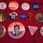 Vintage Pins ( 13 ) * Nixon / 1960s / 1970s / Cartoons * Mint