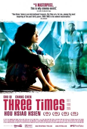 Hou Hsiao-hsien's THREE TIMES Original Movie Poster SHU QI 27" x 40" Rare 2006 Mint