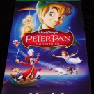 Walt Disney's PETER PAN Original Movie Poster 2' x 4' Rare 2007 Mint