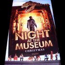 NIGHT AT THE MUSEUM Original Movie Poster * BEN STILLER * 2' x 4' Rare 2006 Mint