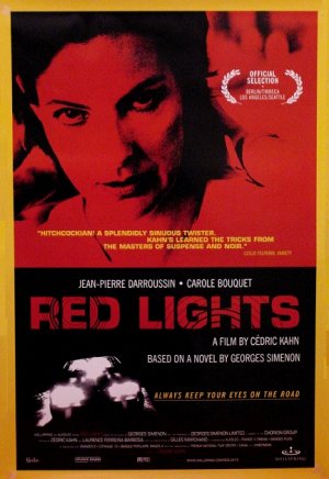 Cedric Kahn's RED LIGHTS Movie Poster * CAROLE BOUQUET * 27" x 40" Rare 2004 NEW