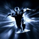 Fantastic 4 Movie Poster * RISE of THE SILVER SURFER * 4' x 6' Rare 2007 NEW
