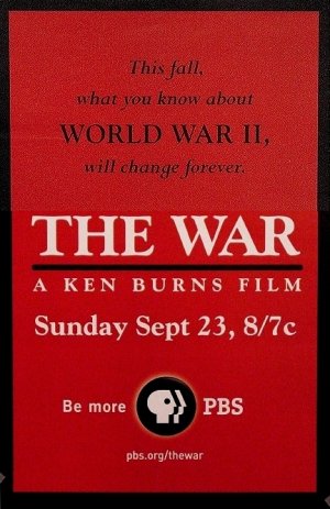 Ken Burns WORLD WAR 2 Movie Poster SET * THE WAR * PBS 2' x 3' Rare 2007 NEW