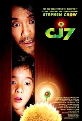 Stephen Chow's C J 7 Movie Poster  27"x 40" Rare 2008 NEW