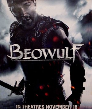 BEOWULF Movie Poster SET * BEOWULF / GRENDEL / QUEEN  * Angelina Jolie 4' x 6' Rare 2007 MINT