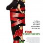 FOUR CHRISTMASES Movie Poster * VINCE VAUGHN & REESE WITHERSPOON * 4' x 6' Rare 2008 NEW