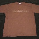CALVIN KLEIN JEANS Soft Cotton Vintage T-Shirt Medium MINT