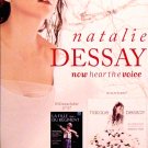 NATALIE DESSAY Otiginal Music Poster * La FILLE & ARIAS * 14" x 22" Rare 2008 Mint