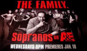 The Sopranos * THE FAMILY * Poster A&E Huge RARE 4'x 5' NEW