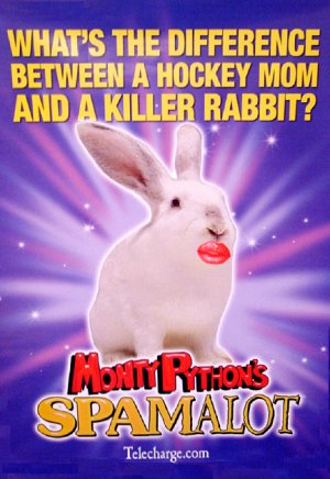 Monty Python's * SPAMALOT * Original Broadway Poster 3' x 4' Rare 2008 MINT