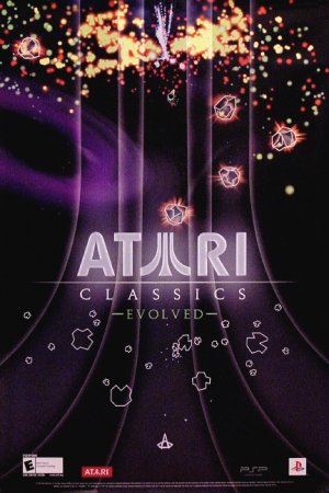 ATARI CLASSICS EVOLVED Original Game Poster 2' x 3' Rare 2007 Mint