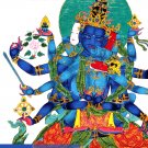 RUBIN Museum Himalayas Original Art Exhibit Poster * PASSION * 4' x 6' NYC Rare 2008 Mint