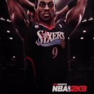 NBA BASKETBALL 2K9 Original Game Poster SET XBOX 2' x 3' New 2008
