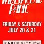 WIDESPREAD PANIC Concert Poster * RADIO CITY NYC * 2' x 3' Rare 2007 NEW