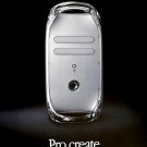 Apple * Think Different * Pro Create Quicksilver Tower Poster 2' x 3' Rare MacWorld NYC 2001 NEW